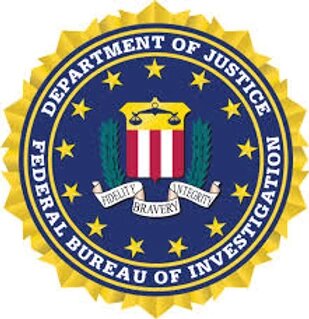The logo of the Department of Justice