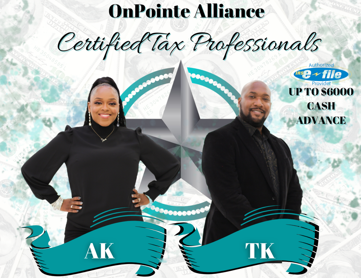 Two certified tax professionals